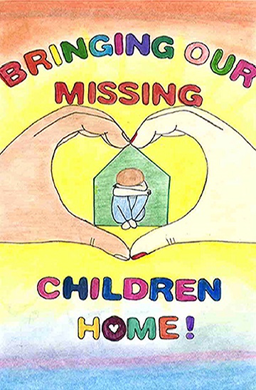 Thumbnail of winning entry in the National Missing Children's Day 2021 Poster Contest