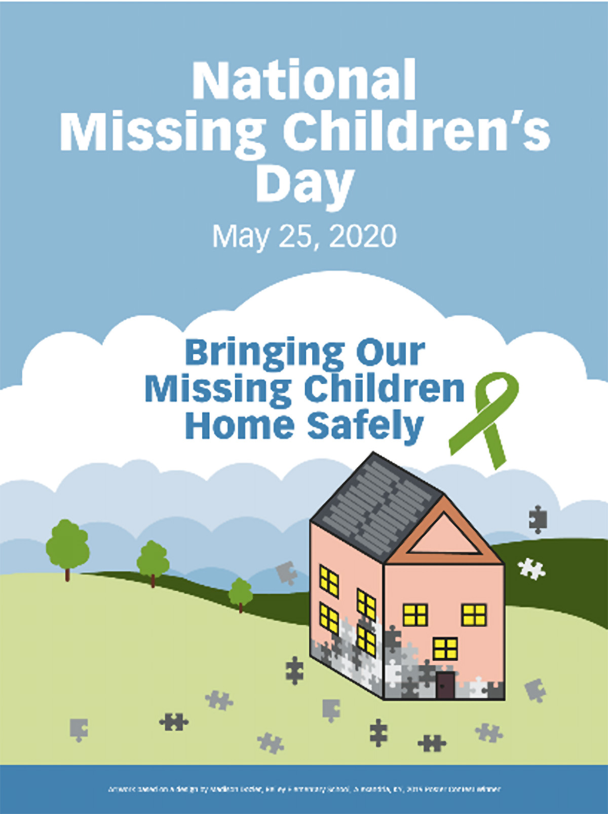 OJJDP’s 2020 National Missing Children’s Day campaign poster