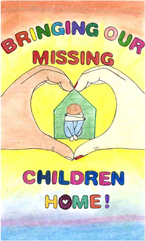 2021 National Missing Children's Day Poster Contest Winning Poster 