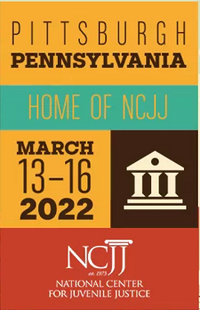 Logo for 2022 National Conference on Juvenile Justice