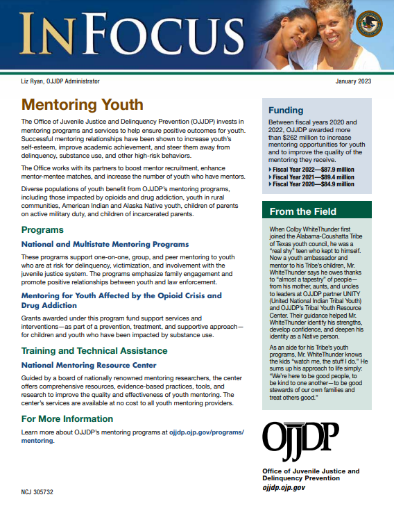 Mentoring Youth (In Focus Fact Sheet) 