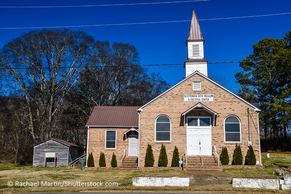 Scottsboro Boys Museum at the former Joyce Chapel United Methodist Church