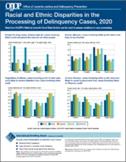 JUVJUST - Racial and Ethnic Disparities in the Processing of Delinquency Cases, 2020
