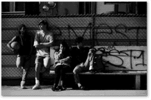photo of youth hanging out