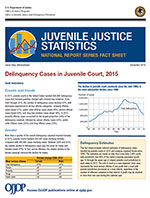 Delinquency Cases in Juvenile Court, 2015