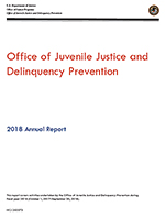Thumbnail of OJJDP 2018 Annual Report