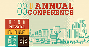 National Council of Juvenile and Family Court Judges 83rd Annual Conference logo