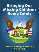 2012 Missing Children's Day poster.