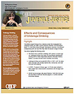 Cover of Effects and Consequences of Underage Drinking.