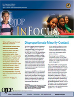 Cover of Disproportionate Minority Contact.