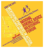 National Juvenile Justice Mentoring Forum logo.
