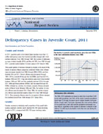 Cover of Delinquency Cases in Juvenile Court, 2011