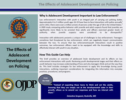 The Effects of  Adolescent Development on Policing