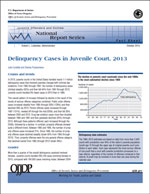 Delinquency Cases in Juvenile Court, 2013