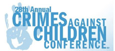 Crimes against children conference logo