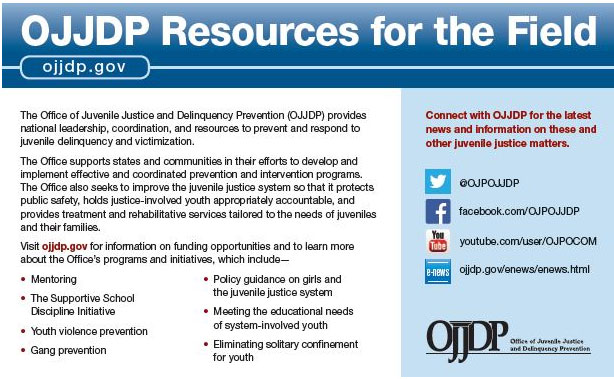 OJJDP Resources for the Field
