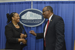 Photo of Robert Listenbee and a lady