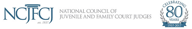 National Council of Juvenile and Family Court Judges 80th anniversary logo