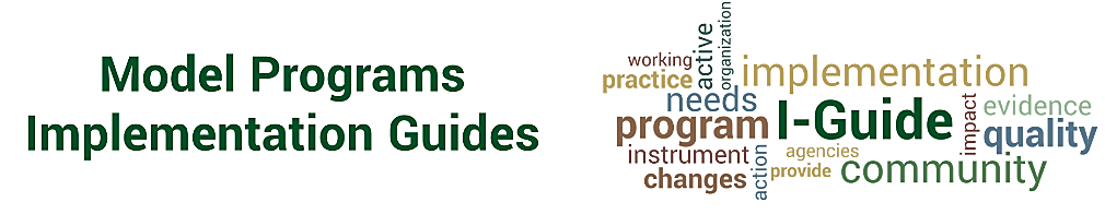 Model Programs Implementation Guide banner