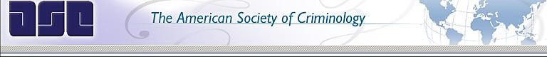 American Society of Criminology banner