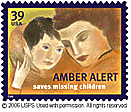 AMBER Alert stamp