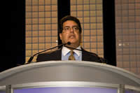 OJJDP Administrator J. Robert Flores presents keynote address.