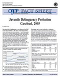 Juvenile Delinquency Probation Caseload, 2005 cover