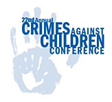 The Crimes Against Children Conference logo.