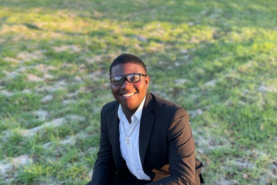 Photo of James, an OJJDP Mentoring Program Participant Photo of James, an OJJDP Mentoring Program Participant