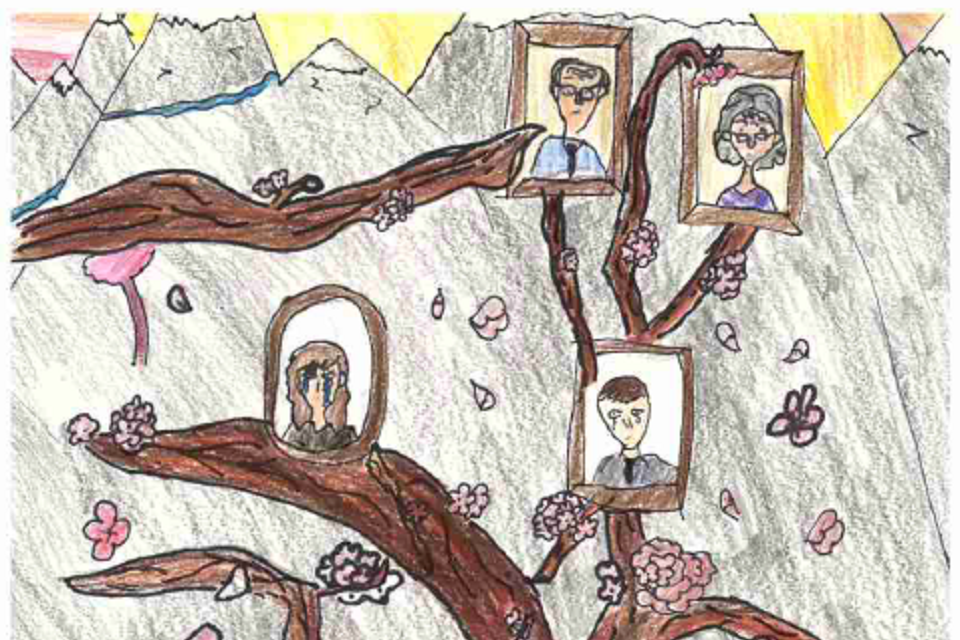 Winning poster for Nevada - 2024 National Missing Children's Day Poster Contest