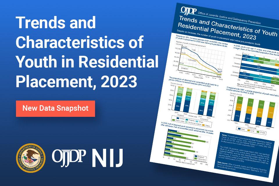 Trends and Characteristics of Youth in Residential Placement, 2023