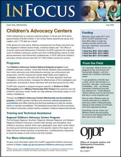 N@aG: In Focus: Children's Advocacy Centers 