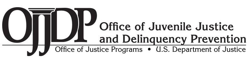 OJJDP Logo: Office of Juvenile Justice and Delinquency Prevention, Office of Justice Programs, U.S. Department of Justice