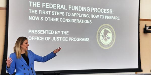 Office of Justice Programs' Training and Outreach Sessions 600x300