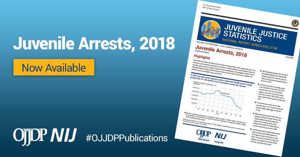 Juvenile Arrests, 2018