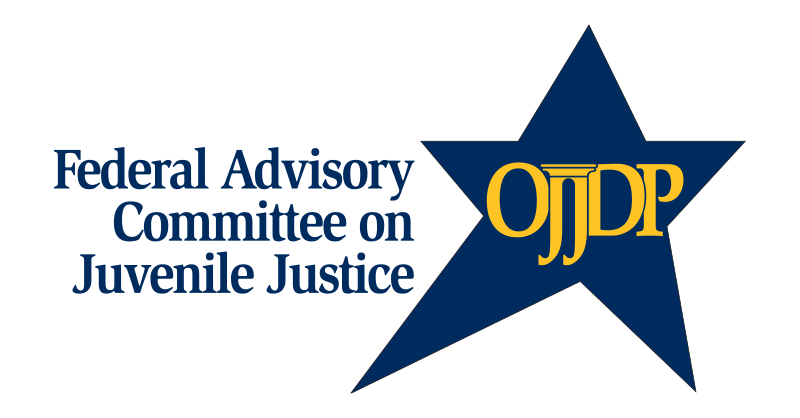 Federal Advisory Committee on Juvenile Justice logo 