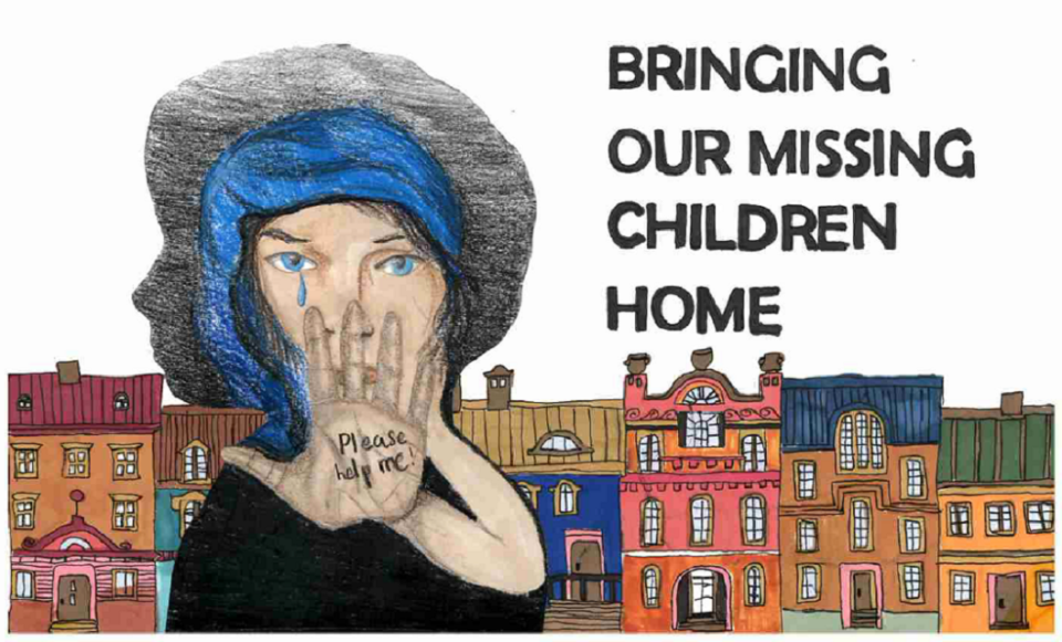 Winning poster for Colorado - 2024 National Missing Children's Day Poster Contest