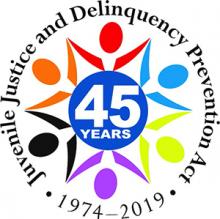 JJDPA 45 300px Juvenile Justice and Delinquency Prevention Act 1974 - 2019 Logo