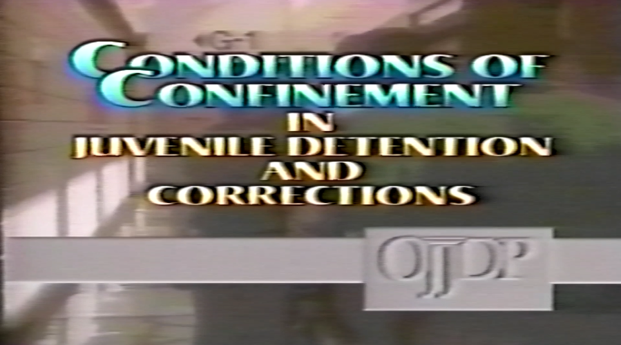 Slideshow - Conditions of Confinement in Juvenile Detention and Corrections Teleconference - 1993