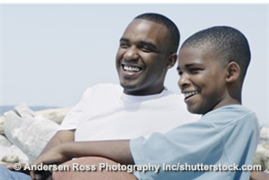 Photo of a mentor and his mentee.