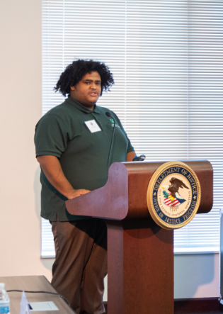 Photo of Clyde Van Dyke, recipient of the 2019 4-H Youth in Action Award.