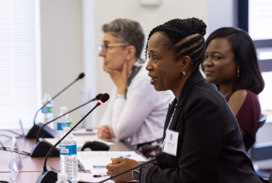 Photo of Faatimah Muhammad, Supervisory Education Program Specialist at the Department of Education’s Office of Elementary and Secondary Education.