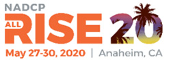 NADCP All RISE 20 conference logo