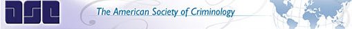 American Society of Criminology header